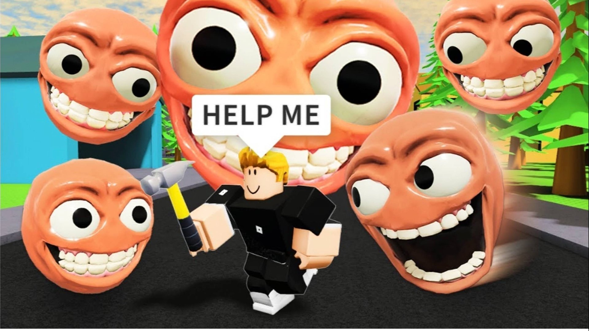 Я выжил 100 дней с Гефом в роблокс смотреть онлайн