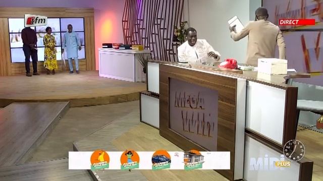 Midi Plus - Invité : Assane Ndiaye, Artiste chanteur - 07 Décembre 2021 смотреть онлайн
