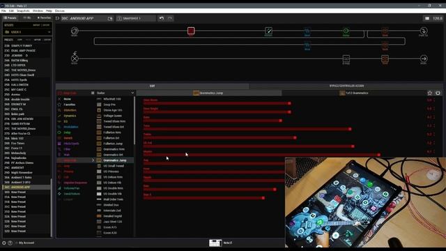 Android apps with Helix LT and LT looper (fr/ENG) смотреть онлайн