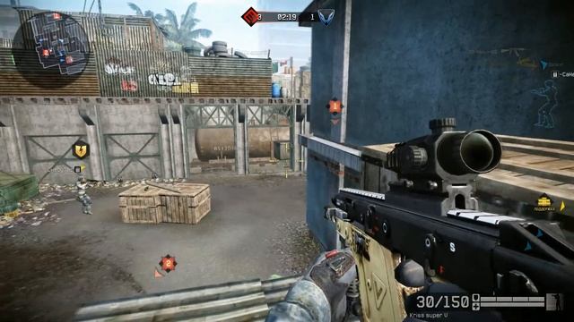 теам Vs Дарующий_смерть(warface Clanwar Movie From киборг-смерть)