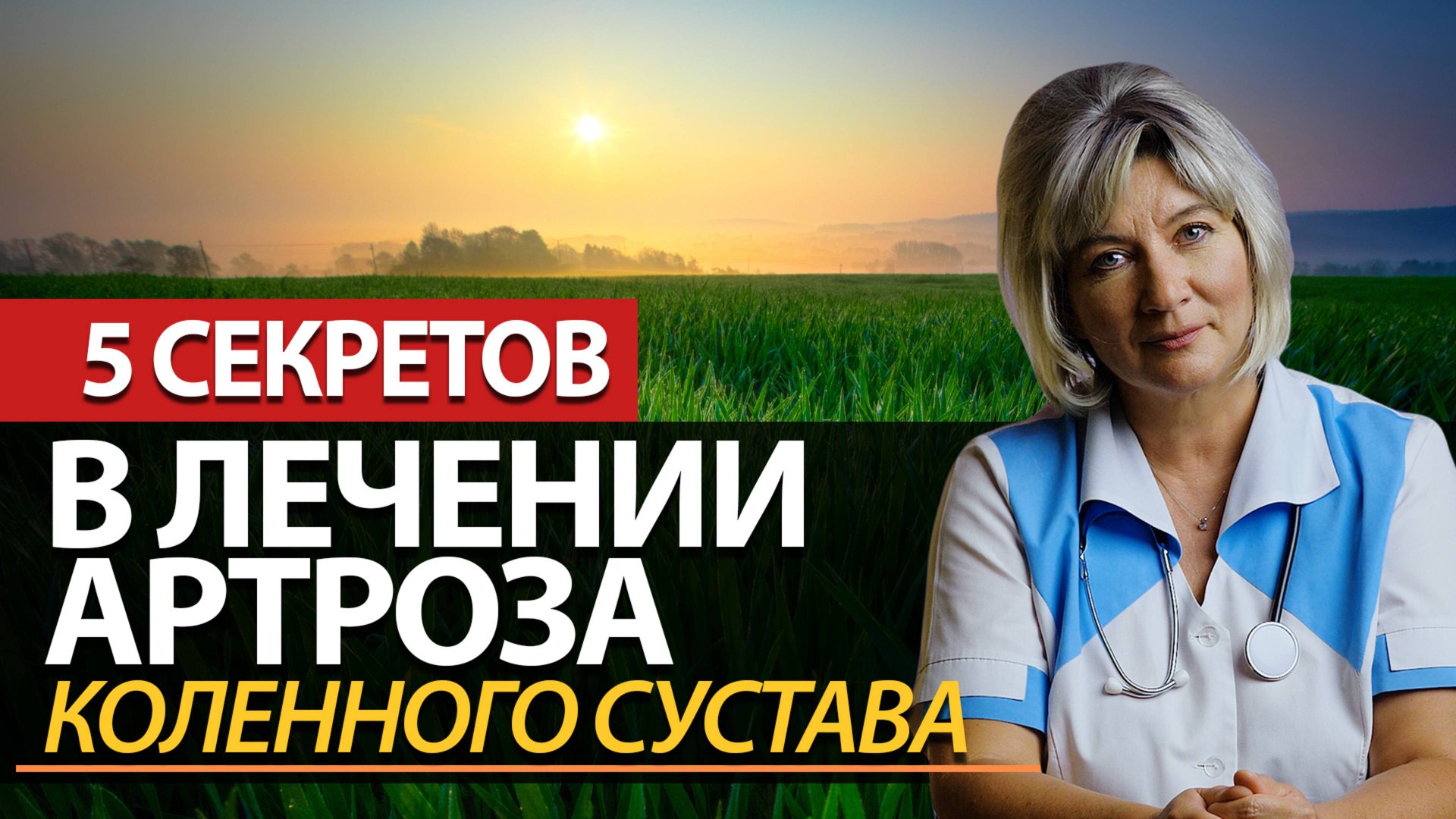 5 секретов лечения коленного сустава народными средствами в домашних условиях смотреть онлайн