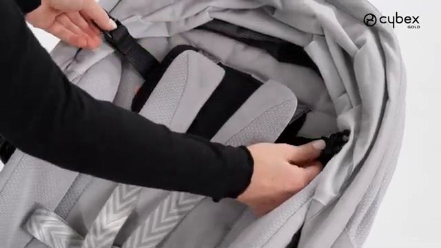 Как прикрепить Cocoon S к коляске BALIOS S LUX CYBEX