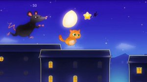Настя и котик Bubbu играют в игре | Настя учит Бубу правилам поведения для детей
