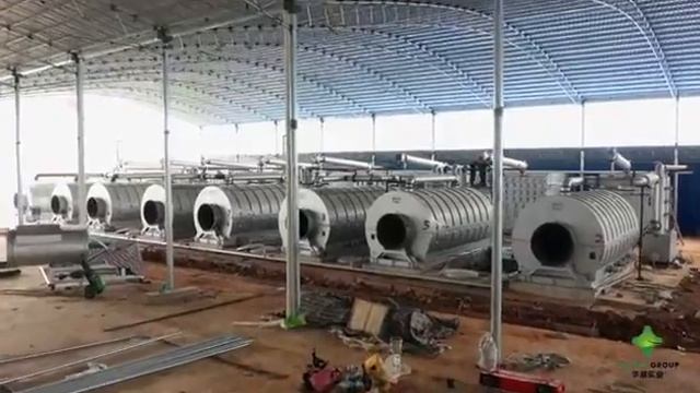 20 Tons Municipal Batch Pyrolysis Plant Industrial Scale смотреть онлайн