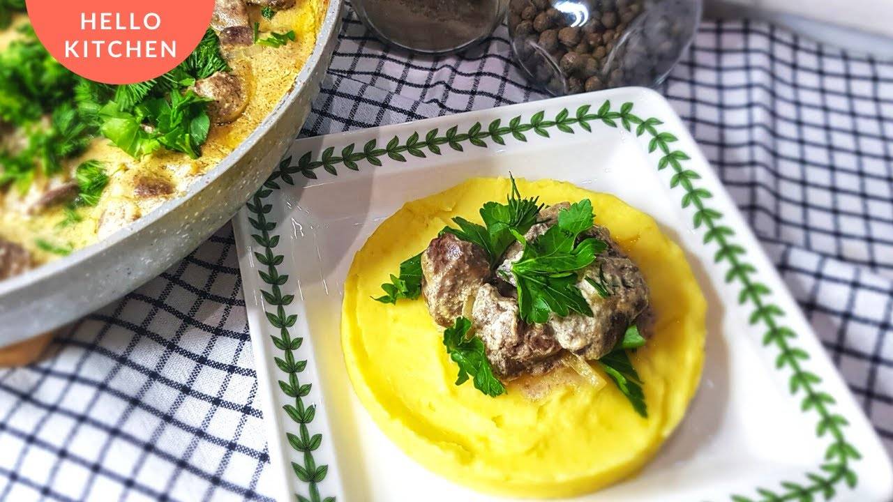 Куриная Печень в Сметане | Простой и очень вкусный рецепт печёнки! смотреть онлайн