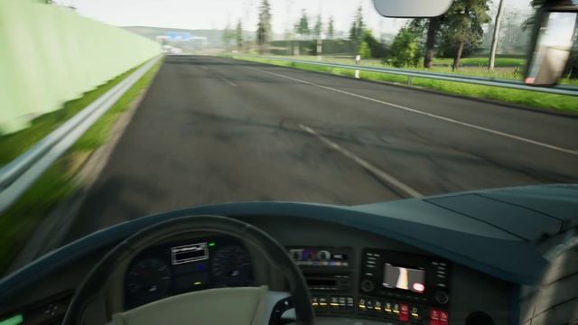 Fernbus Simulator – Neoplan Skyliner | Würzburg – Leipzig | Часть 4