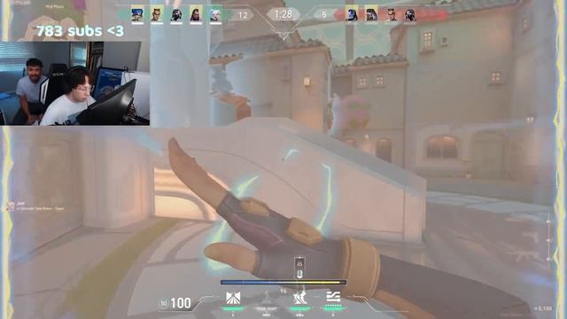 Tilting Valorant Streamers with the New Neon Ult смотреть онлайн