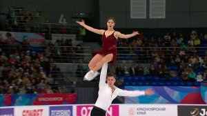 Мишина и Галлямов лидируют после короткой программы в финале Гран-При России