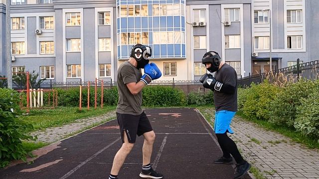 бокс, отработка в парах смотреть онлайн