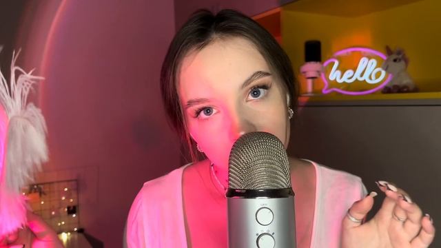 АСМР👼🏽 триггеры, которые я люблю🧡// звуки рта и поцелуи // визуалки // таппинг// треск свечи 🕯️ смотреть онлайн