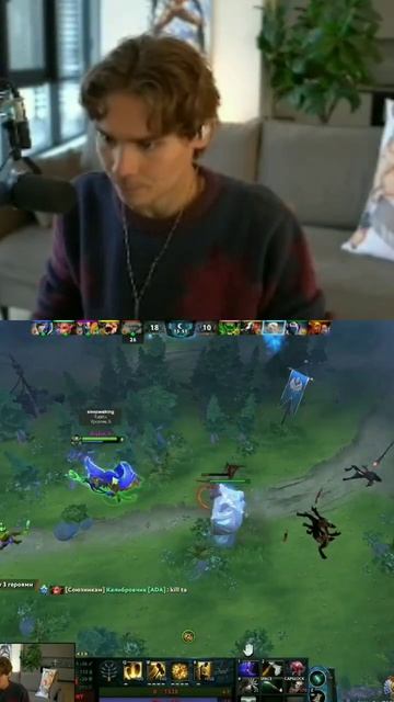 Правин вырвался наружу #nix #dota #никс #dyrachyo #dota2 смотреть онлайн