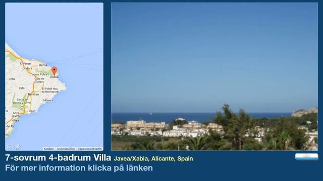 7-sovrum 4-badrum Villa till salu i Javea/Xabia, Alicante, Spain смотреть онлайн