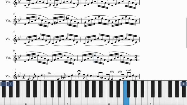 Echo Sax by Caleb Arredondo (solo violin sheet music) смотреть онлайн