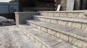 Лестница из Печатного бетона