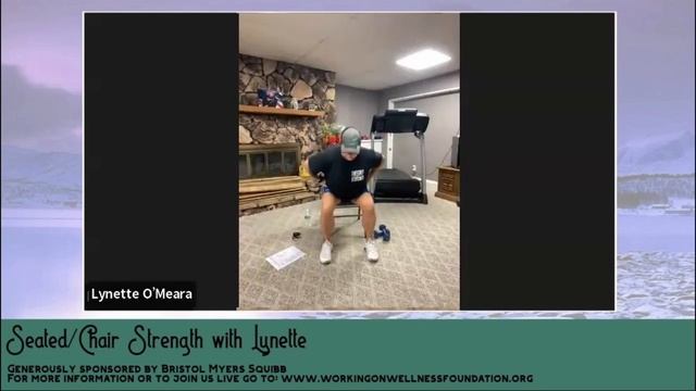 20240529 Seated/Chair Strength Training with Lynette sponsored by Bristol Myers Squibb смотреть онлайн