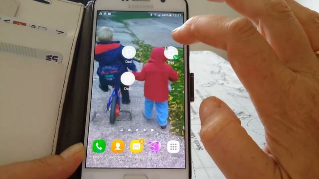 How to add a contact, for speed dial, directly onto your Galaxy S6 screen. For dummies like me смотреть онлайн