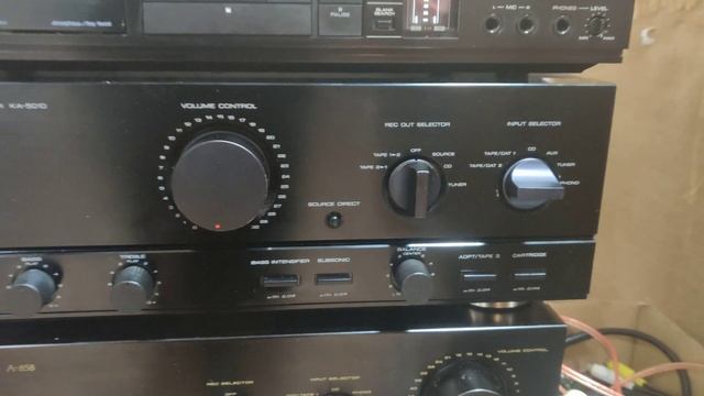 Kenwood KA-5010 Стерео Усилитель Japan 1989г. Магазин Vintage Tech. смотреть онлайн