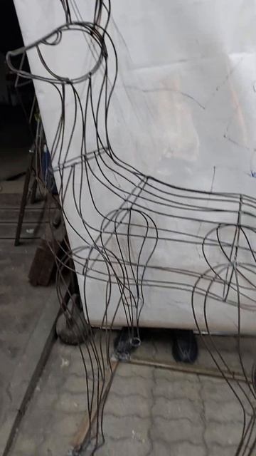 Олень из проволоки 4мм под герлянду, гобион, тапиар 🖖🔥 смотреть онлайн