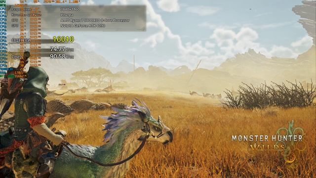 Monsterhunterwildsbenchmark 4K Ultra preset + RT Max смотреть онлайн