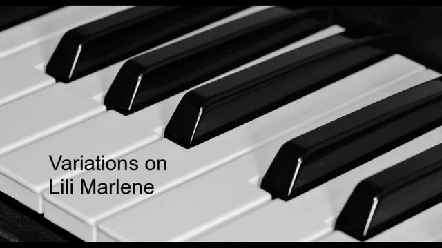 Variations on Lili Marlene for piano solo смотреть онлайн