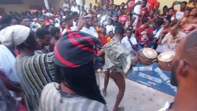 Africa Tradition and Culture: Boana Kramo Bosomfo Performs at Kranka Brakune Krudapaawukuo Festival смотреть онлайн