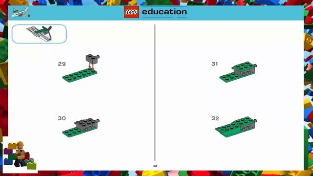 LEGO instructions - Education - 9335 - Cargo Plane смотреть онлайн