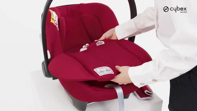 Как вынуть вкладыш для новорожденного из автокресла Aton B2 i-Size CYBEX