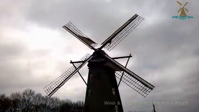 Malende molen van Roggel-Nijken смотреть онлайн
