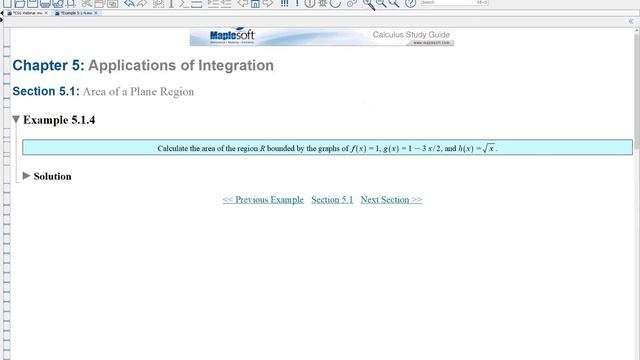 Maple's Calculus Study Guide - A Clickable-Calculus Manual смотреть онлайн
