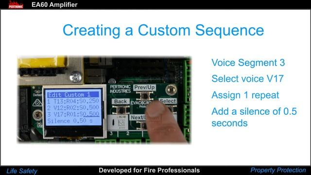 Creating a EA60 amplifier custom sequence смотреть онлайн