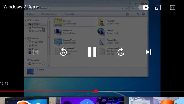 Windows 7 Demo смотреть онлайн