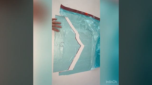 Выкройка быстро за 5 минут из пакета для мусора🔥 смотреть онлайн