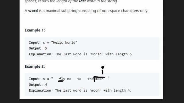 Leetcode 058: Length of Last Word (RU) смотреть онлайн