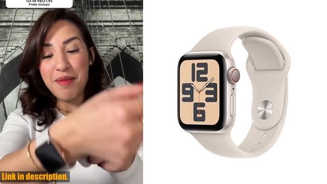 Buy Apple Watch SE (2nd Gen) [GPS + Cellular 40mm] Smartwatch with Starlight Aluminum Case with смотреть онлайн