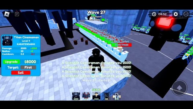 Solo Camera HQ | Toilet Tower Defense смотреть онлайн