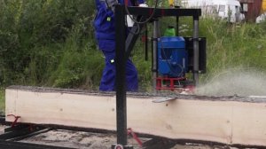 Пилорама Электрическая Шинная 5.5 кВт (с редуктором) 380V