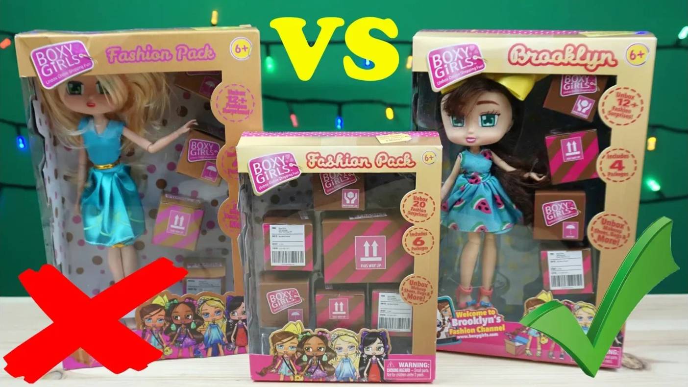 БОКСИ Герлс Оригинал против Подделки Одежда Обувь для кукол BOXY GIRLS Dress Up смотреть онлайн