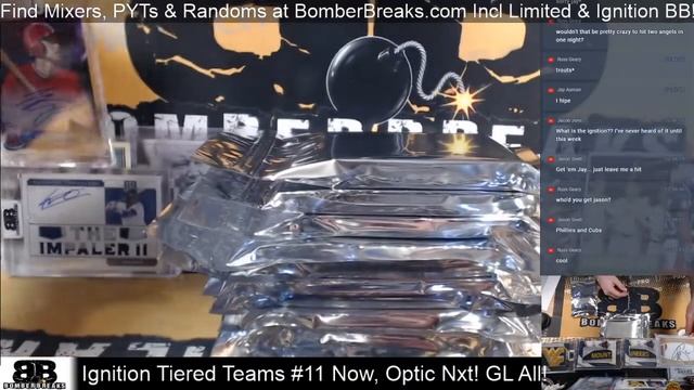 2020 Ignition Series 1 Baseball Tiered Team Case Break #11 2 13 20 смотреть онлайн