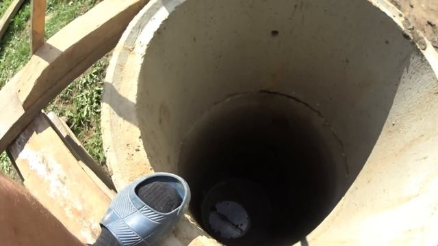 углубление мелкого колодца будем копать ремонтными кольцами смотреть онлайн