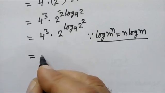 find the value of 4^(3+log 2 at base 4 ) смотреть онлайн