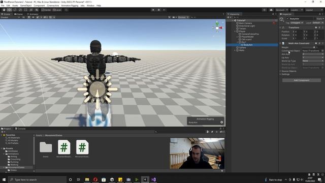 Third Person Shooter (Unity Tutorial) Ep 6 Weapon Aiming смотреть онлайн