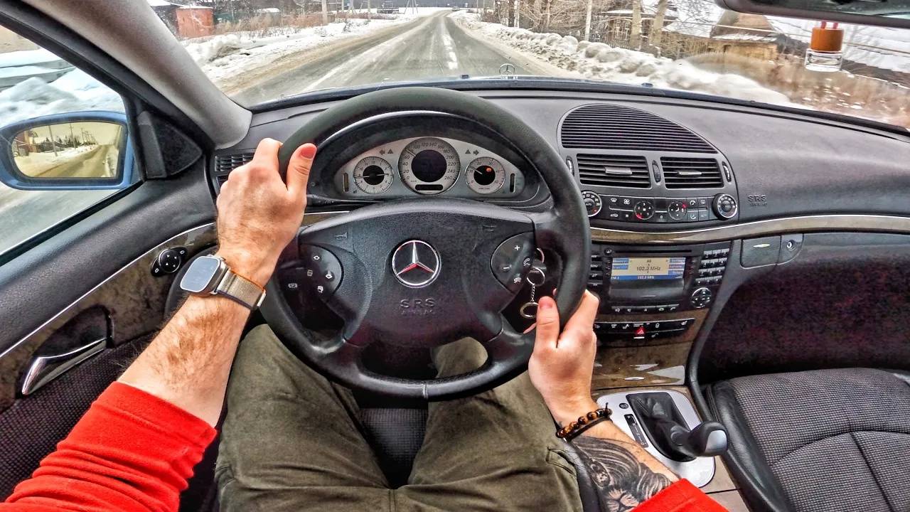 2002 Mercedes-Benz E270 2.7 AT - ТЕСТ-ДРАЙВ ОТ ПЕРВОГО ЛИЦА смотреть онлайн