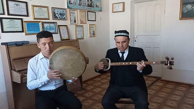 Узбек Халк куйи "Танавор" Бобожон Сапаев ижросида. смотреть онлайн