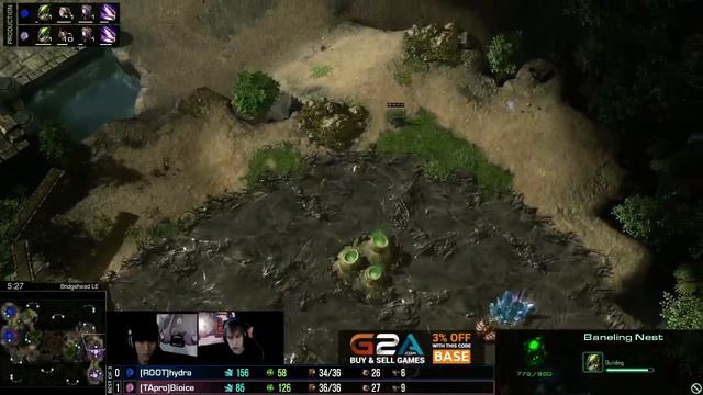 Bioice vs Hydra G2 -ZvZ- Group A Hell It's Aboot Time смотреть онлайн