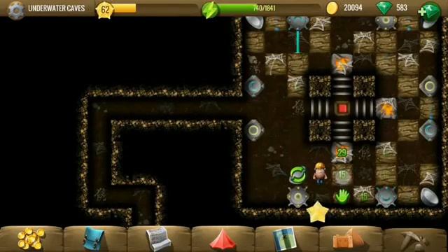 Подводные Пещеры - Underwater Caves - Diggy's Adventure