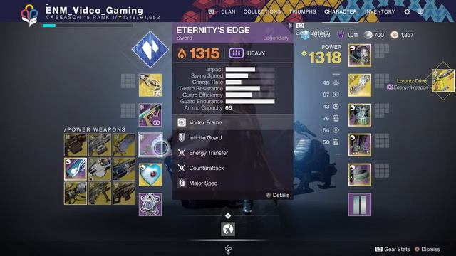 Destiny 2 Season of the Lost Get New Exotic Weapon Lozentz Driver with EM Anomaly Lagrangian Sight смотреть онлайн