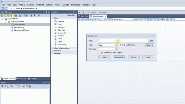 EA01 - Starten vom Enterprise Architect und erstes Projekt смотреть онлайн