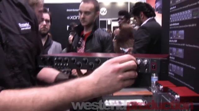 Focusrite Scarlett 18i20 interface at NAMM2013 with westendProduction смотреть онлайн