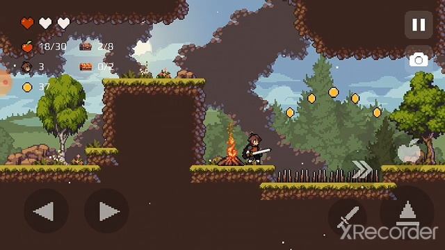 Играю под музыку в игру Apple Knight смотреть онлайн