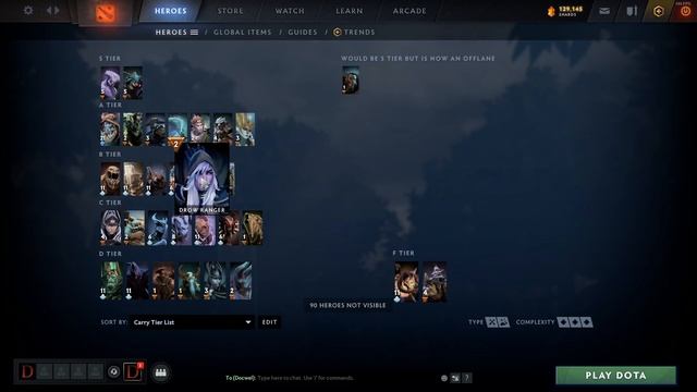 Carry Tier List - Patch 7.30c Dota 2 смотреть онлайн